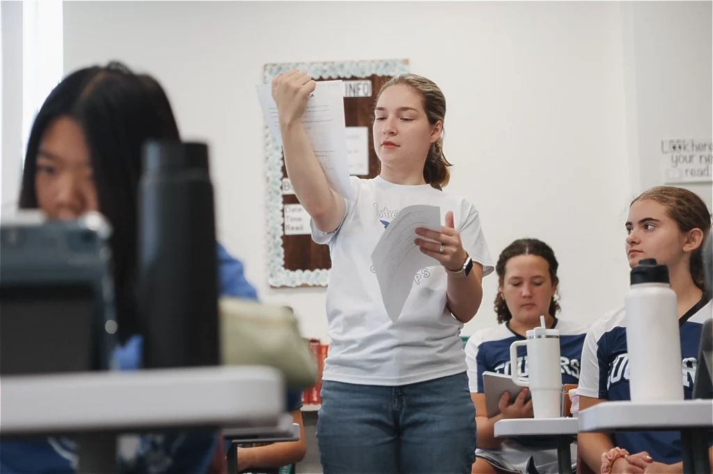 Student in leadership