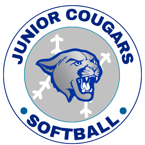 Junior Cougars Softball Logo